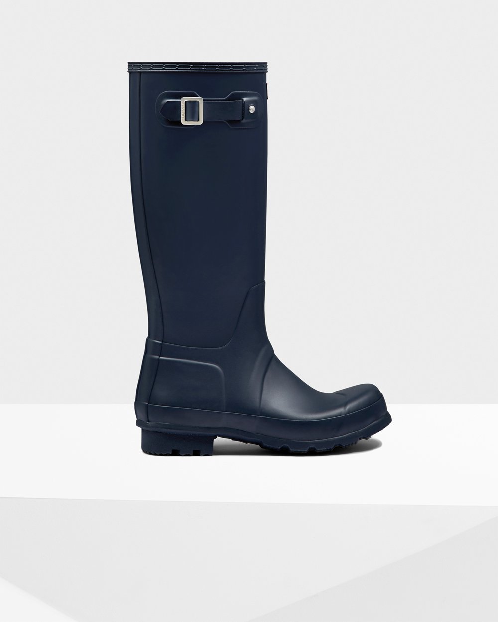 Mens Hunter Tall Rain Boots Navy - Original - 5469078-WR